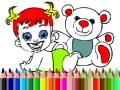 Spiel Zurück zur Schule: Baby-Puppen Malbuch Online