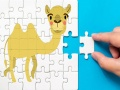 Spiel Baktischer Kamel-Puzzlespiel-Herausforderung Online