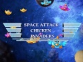 Spiel Weltraumangriff: Hühnerinvasion Online