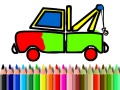 Spiel Zurück zur Schule: Lkw Ausmalen Online