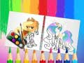 Spiel Süßes Pony Malbuch Online