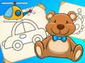 Spiel Malbuch für neue Kinder Online