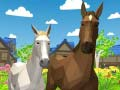 Spiel Pferdefamilie Tier Simulator 3D Online