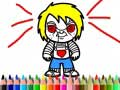Spiel Das gruselige Jungenmalbuch Online
