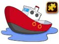Spiel Cartoon-Schiff-Puzzle Online