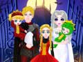 Spiel Halloween-Kostüm für Prinzessinnenfamilien Online