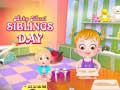 Spiel Baby Hazel: Geschwistertag Online
