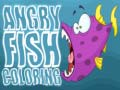Spiel Wütender Fisch Ausmalen Online