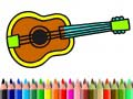 Spiel Zurück zur Schule: Malbuch für Musikinstrumente Online