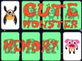 Spiel Niedliches Monster Gedächtnis Online