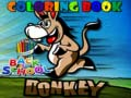Spiel Zurück zur Schule: Malbuch 'Esel' Online