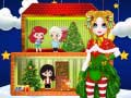 Spiel Weihnachts-Puppen-Prinzessinnenhaus Online
