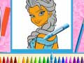 Spiel Die Prinzessinnen-Schwestern Malbuch Online