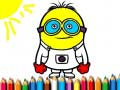 Spiel Malbuch mit niedlichen Monstern Online