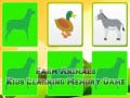 Spiel Bauernhoftiere: Kinderlernen Erinnerung Online