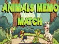 Spiel Tiere Memo Match Online
