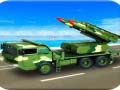 Spiel US-Armee-Raketenangriff: Militärtruck-Fahren Online