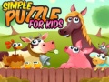 Spiel Einfaches Puzzle für Kinder Online