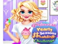 Spiel Prinzessinnen-Jahreszeiten-Hashtag-Challenge Online