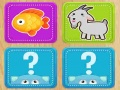 Spiel Finde die Tierpaare Online