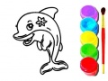 Spiel Delfin Malbuch Online