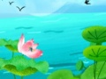Spiel Lotusblumen-Rutsche Online