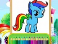 Spiel Wunder Pony Malbuch Online