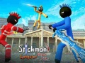 Spiel Stickman Polizei vs Gangster Straßenkampf Online