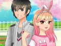 Spiel Anime-Pärchen Ankleiden Online