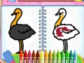 Spiel Vögel Ausmalspiel Online