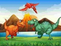 Spiel Bunte Dinosaurier Match 3 Online