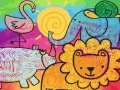 Spiel Ausmalen kleiner Tiere Online
