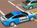 Spiel Moderne Polizeiauto-Parkplatz 3D Online
