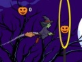 Spiel Fliegende Hexe Halloween Online