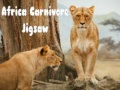 Spiel Afrika Raubtier Puzzle Online