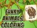 Spiel Funky Tiere Ausmalen Online