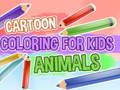 Spiel Cartoon Ausmalen für Kinder Tiere Online