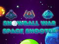 Spiel Schneeballkrieg: Weltraum-Shooter Online