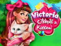 Spiel Victoria adoptiert ein Kätzchen Online