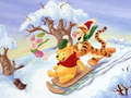 Spiel Winnie Puuh: Weihnachts-Puzzle 2 Online