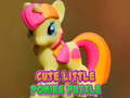 Spiel Niedliches kleines Ponys Puzzle Online