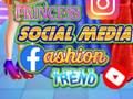 Spiel Prinzessin Soziale Medien Modetrend Online