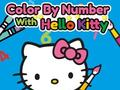 Spiel Malbuch nach Zahlen mit Hello Kitty Online