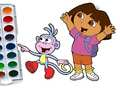 Spiel Dora Die Entdeckerin Malbuch Online