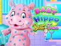 Spiel Badespaß mit dem Baby-Hippopotamus Online