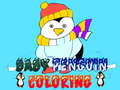 Spiel Baby-Pinguin Ausmalen Online