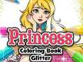 Spiel Prinzessinnen Malbuch Glitzer Online