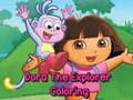 Spiel Dora die Entdeckerin Malbuch Online