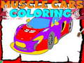 Spiel Muscle Cars Ausmalen Online