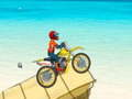 Spiel Motocross Strand Sprünge Online